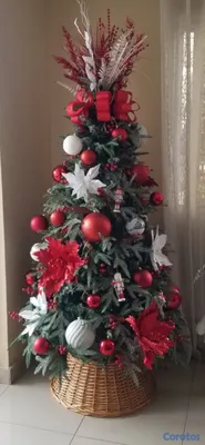 decoración y accesorios - Árbol navideño 5 pies, solo árbol, sin luces integradas ni adornos.  2