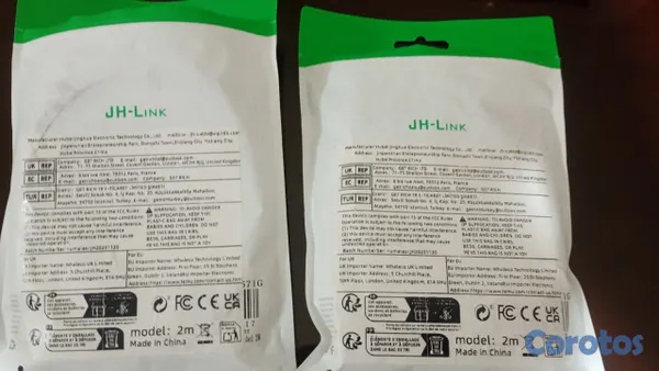 otros electronicos - Leer descripción - Cables USB tipo A 3.0 JH-Link;  3