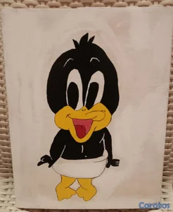Cuadrito de Dormitorio de Pato Lucas 