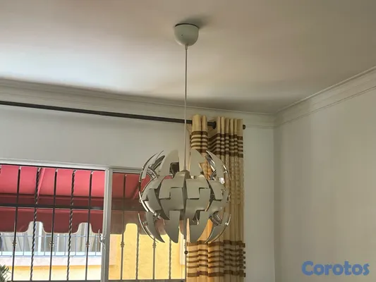 decoración y accesorios - vendo Lámpara, cuadro flores juego de 3 y cuadro frutal comedor 2