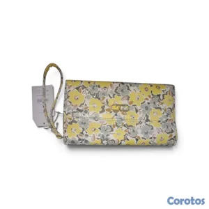 cartera de mano tipo clutch Ainsley de vinilo con 