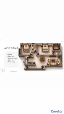 apartamentos - Residencial Frangel David, Urbanización Mirador del Oeste 5