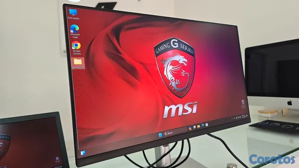 computadoras y laptops - Monitor Dell sin Bordes 24 Pulg hdmi Pantalla Giratoria  2