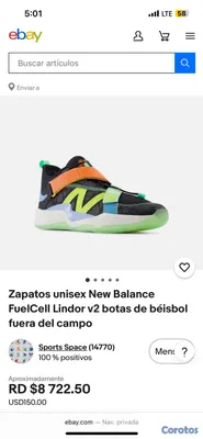 zapatos para hombre - Tenis New Balance Lindor 2, size 9 de hombre, como nuevos poco uso  2