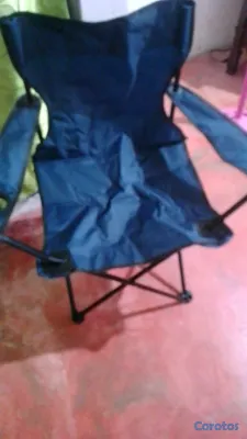 herramientas, jardines y exterior - sillas camping plegables con porta vasos  2