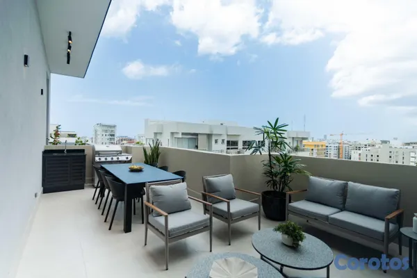 apartamentos - Lujoso Apartamento en Evaristo morales 15