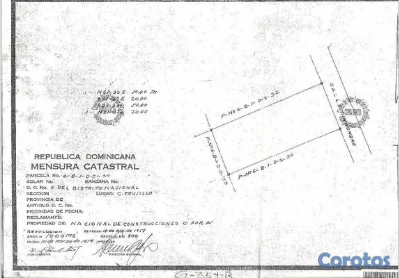 solares y terrenos - En Venta Solar Comercial y Residencial en Naco 5