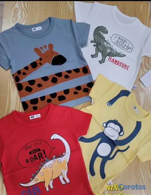 ropa y zapatos - polos de niños 5 Polos por 1,000 6