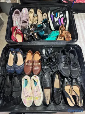 zapatos para mujer - maleta de zapatos y carteras  2