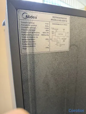 electrodomesticos - nevera  Midea 6