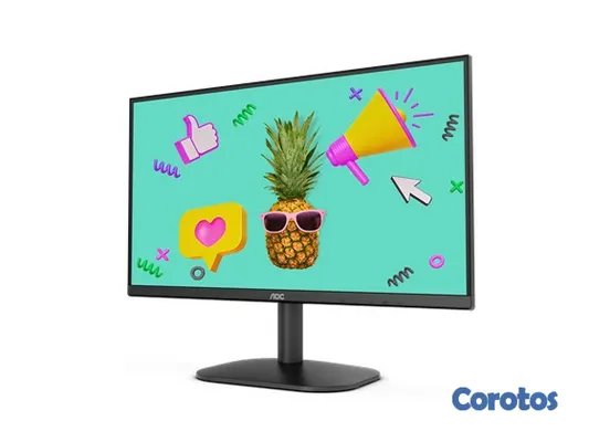 computadoras y laptops - MONITOR AOC, ULTRASLIM 22 pulgadas  HDMI  FHD 1920X 1080, BORDERLESS 3