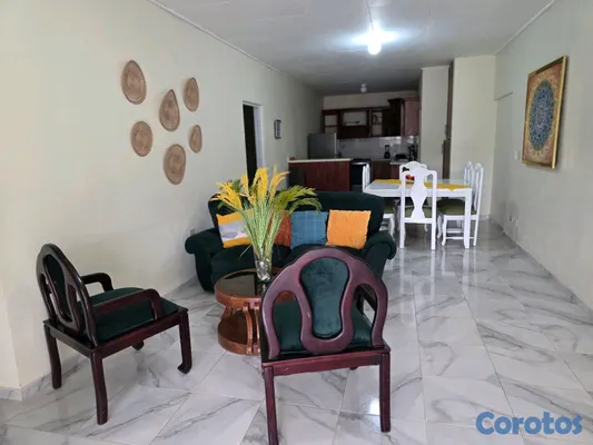 casas vacacionales y villas - En Constanza, casa en renta amueblada, fija y por temporada, capacidad para 6 9