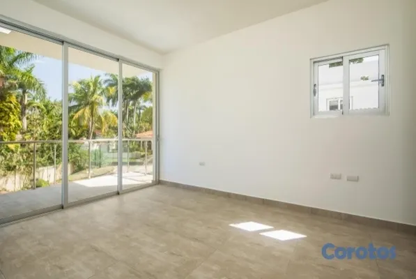 casas vacacionales y villas - Villa a solo 4 minutos de la playa en cabarete residencial privado 4