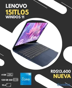 Laptop nueva en 13,600