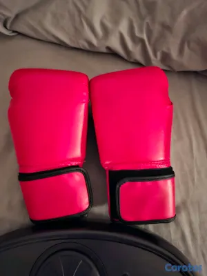 Artículos Deportivos - Maquina de boxeo y guantes  3