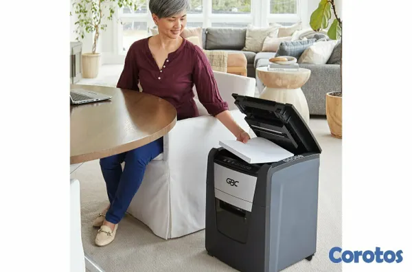 impresoras y scanners - TRITURADORA GBC 100X, CAPACIDAS 100 HOJA EN BANDEJ 3