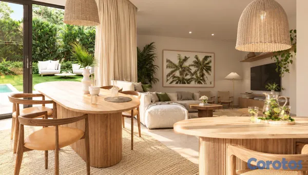 casas vacacionales y villas - Venta de fabulosa villa con piscina privada en Vista cana 4