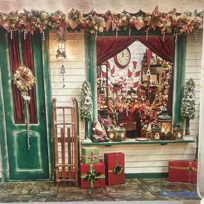 decoración y accesorios - Fondo tematico de Navidad 8x8 2