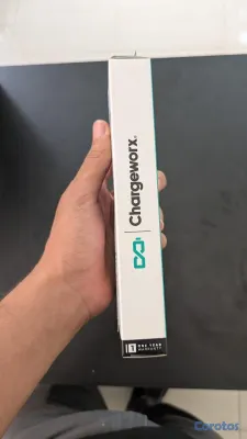 accesorios para electronica - Power Bank Chargeworx 5000mAh – Carga Rápida, 3 Salidas USB y Tamaño Compacto 4