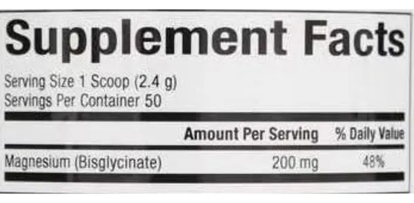 Salud y Equipamiento Médico - Bisglicinato Magnesio 200mg - G A $1693 - G A $1782 2