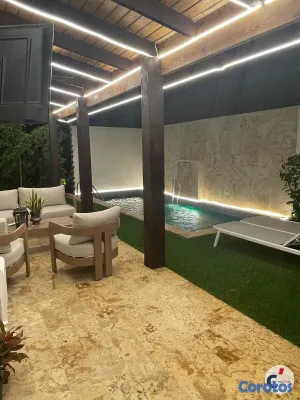 casas - Espectacular Villa de 3 Hab con Gimnasio y Piscina 9