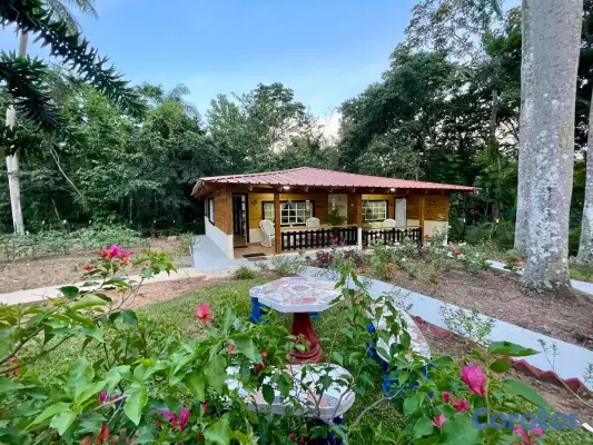 casas vacacionales y villas - Alquiler Cabaña Pareada 1H/1B en Piedra Blanca, Ja 6
