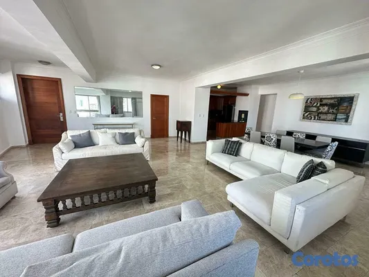 apartamentos - Apartamento Amueblado, Moderno y Con Vistas Al Mar, Ubicado En Los Cacicazgos. 5
