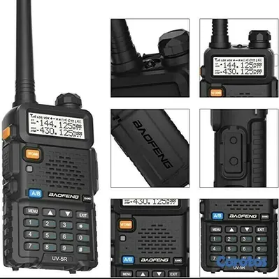 otros electronicos - Radio de comunición Baofeng UV-5R radio doble banda, dos vías 5