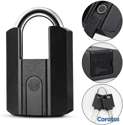 decoración y accesorios - Candado Inteligente con Huella Digital y Bluetooth 2