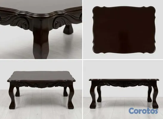 muebles y colchones - 🪵 Hermosa Mesa de Caoba para Restaurar (Mira su po 2
