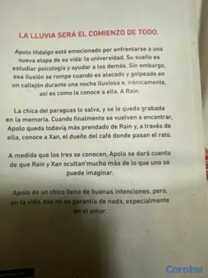libros y revistas - Libro a traves de la lluvia. 2