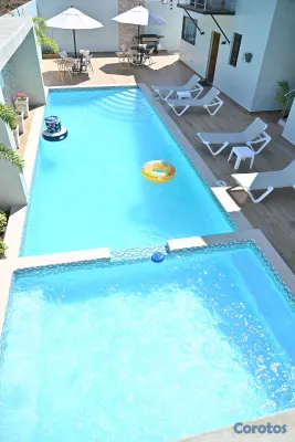 casas vacacionales y villas - Villa Amueblada en Sajona, Santiago 8