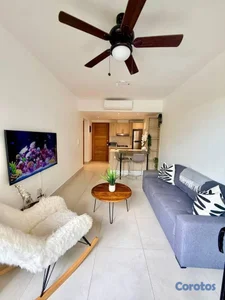 Canamar: apartamento amueblado de 1 habitación y 2 parqueos