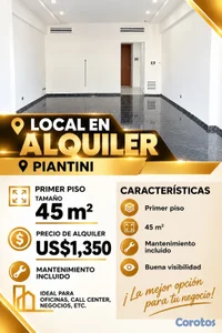 hermoso loca en renta 