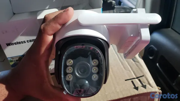 camaras y audio - Cámara de Seguridad inalámbrica con Panel solar y batería Integrada. 2