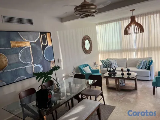apartamentos - Playa Nueva Romana: penthouse de 3 habitaciones con jacuzzi y vista al mar 2
