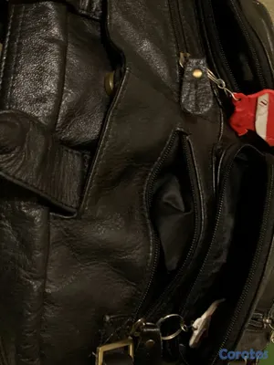 articulos de oficina - VENDO BULTO Y AL MISMO TIEMPO MOCHILA DE CUERO PAR 3