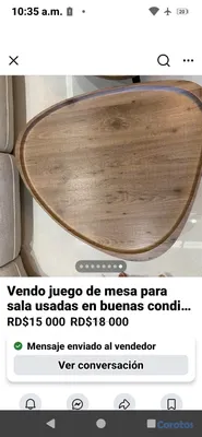 muebles y colchones - Vendo juego de mesa de centro para sala 2