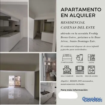 apartamentos - ALQUILO APTO NUEVO EN LAS CALLENAS