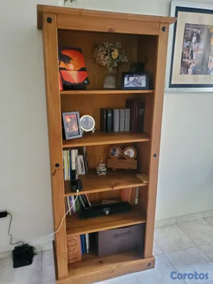 muebles y colchones - Precioso Librero en Madera de Acacia 3