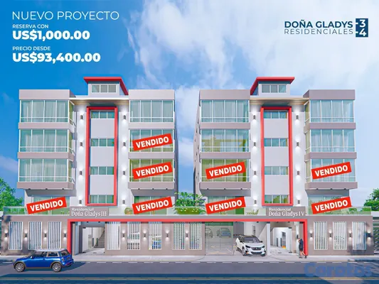 apartamentos - .Residencial Doña Gladys III y IV | 2 y 3 Habitaciones en Madre Vieja Norte 5