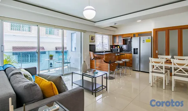 apartamentos - Apartamento en alquiler totalmente amueblado 8