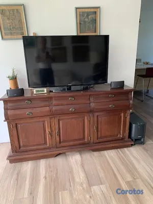 muebles y colchones - CREDENZA EN CAOBA  2