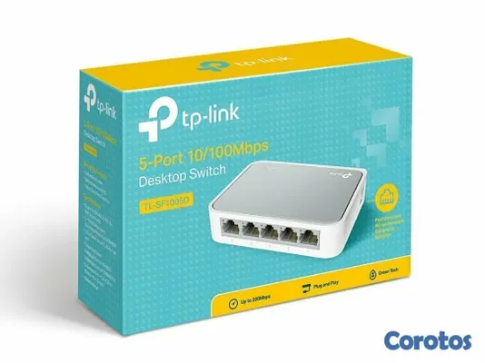 accesorios para electronica - SWITCH 5 PUERTOS TP-LINK TL-SF1005D, NO ADMINISTRABLE/DESKTOP, 5 PUERTOS 10/100M 2