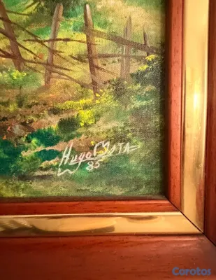 arte y antigüedades - Obra de Arte Hugo Mata  2