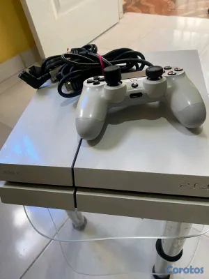 consolas y videojuegos - ps4 fat blanca en exelente estado ✅️ 7