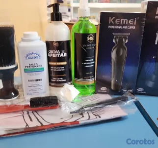 Combo Kemei 9 Piezas Profesional para Barbería & Cuidado Personal 