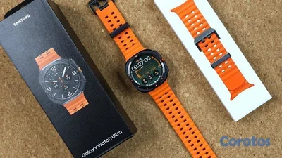 Samsung Galaxy watch ultra naranja 