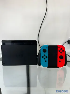 consolas y videojuegos - Nintendo Switch V2 + Dock + Joy-Con Grip + Control RGB LED + Micro SD 128G 6
