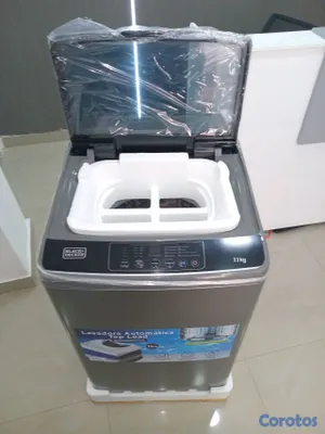 electrodomesticos - lavadora automática 11kg black+decker 2